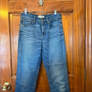 Madewell Cruiser Straight Jean with pocket detail